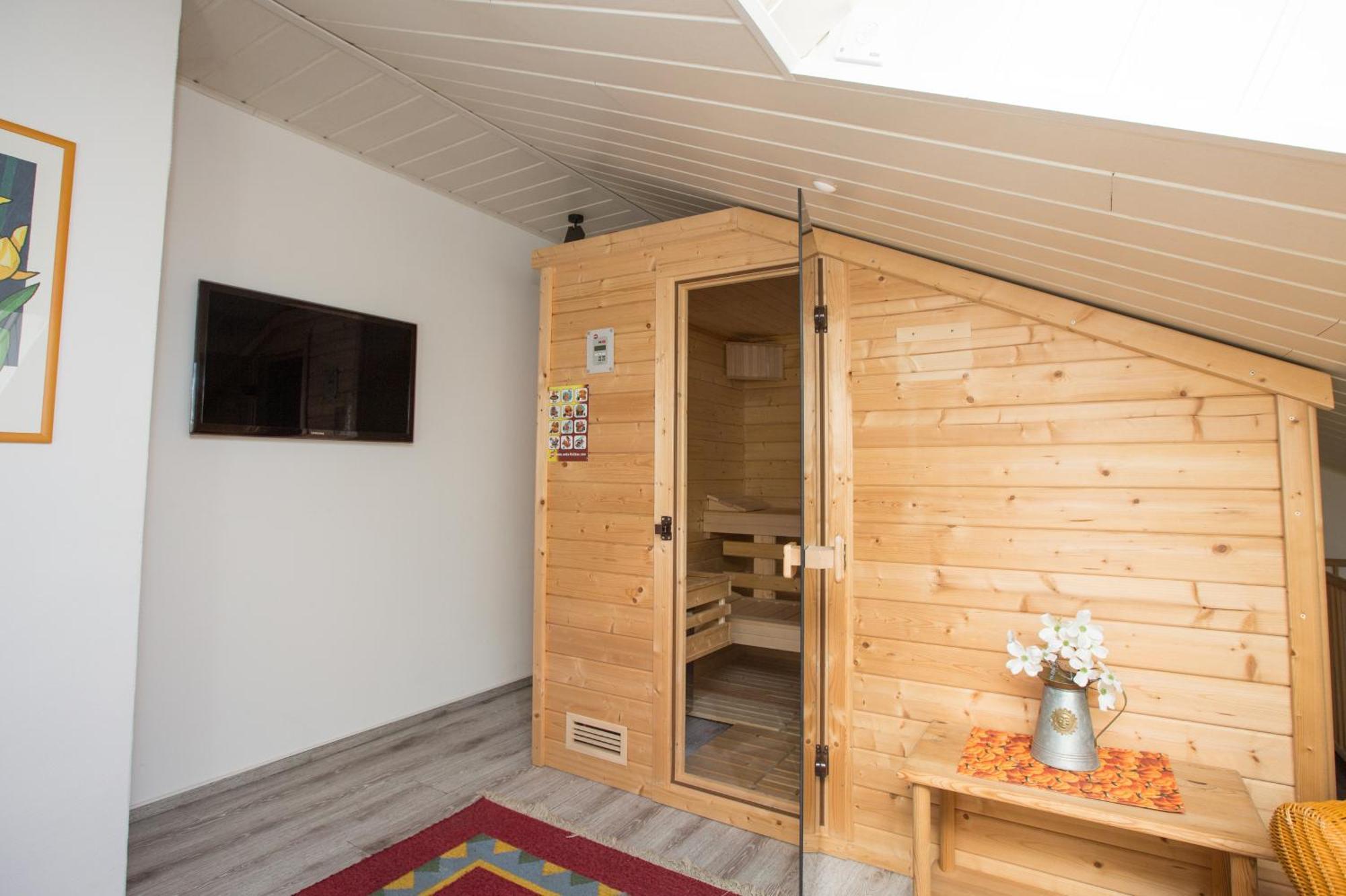 Ferienhaus Seeblick Am Jabeler See Mit Sauna エクステリア 写真