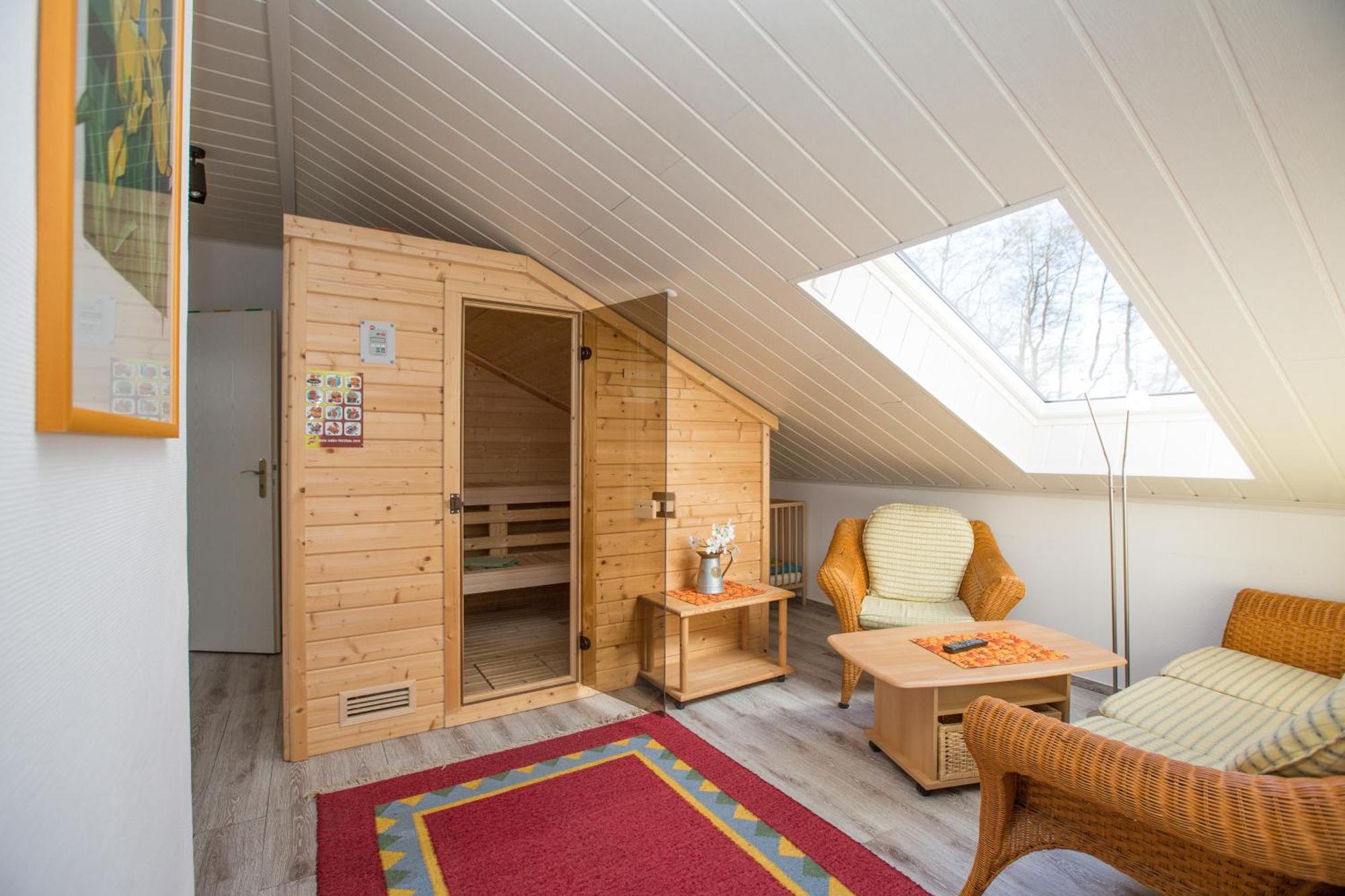 Ferienhaus Seeblick Am Jabeler See Mit Sauna エクステリア 写真